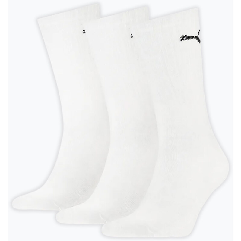 Ponožky PUMA Sport Crew Lightweight 3 pairs white