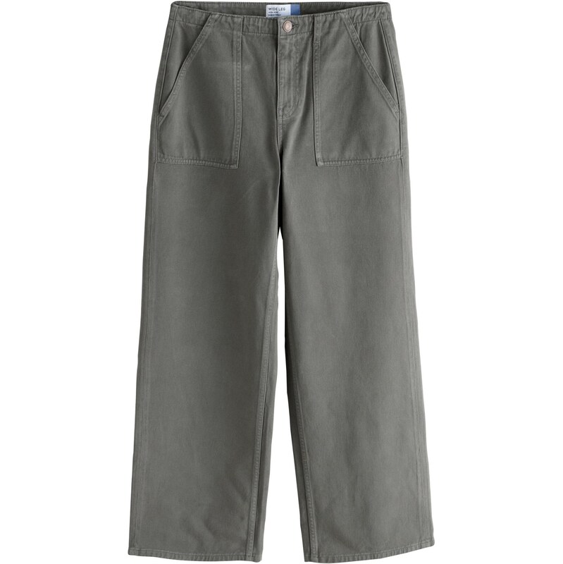 Next Džíny khaki 113741430