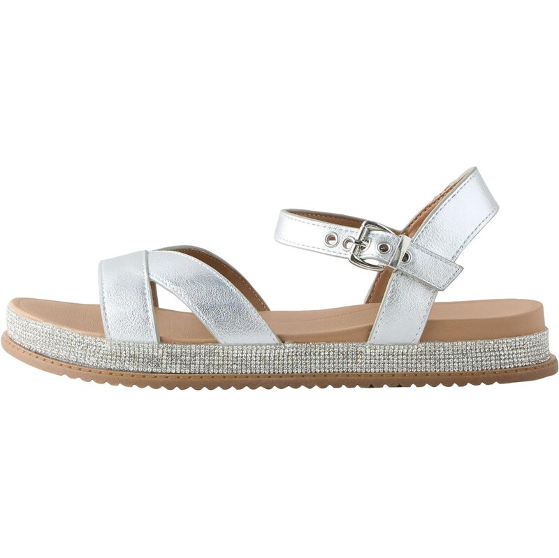 Next Sandály Forever Comfort stříbrná 113741445
