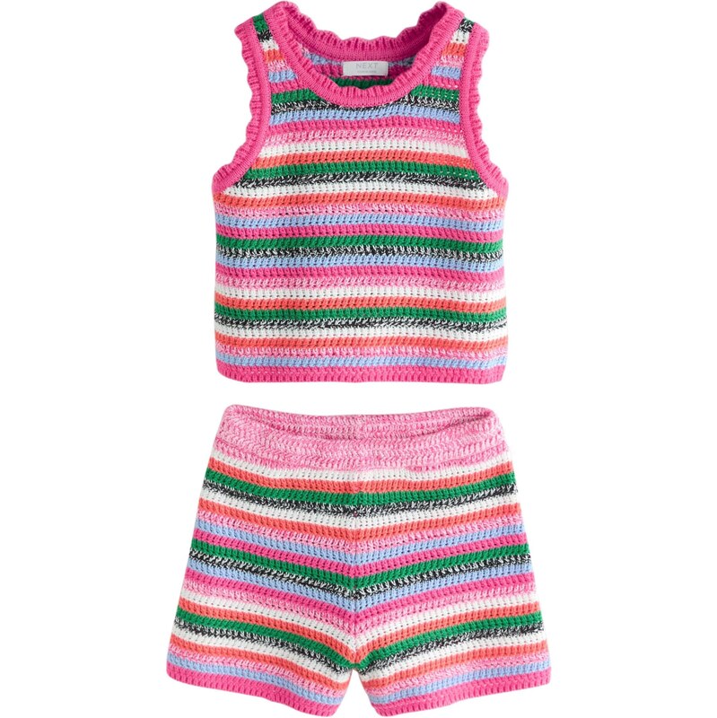 Next Sada modrá / zelená / pink / bílá