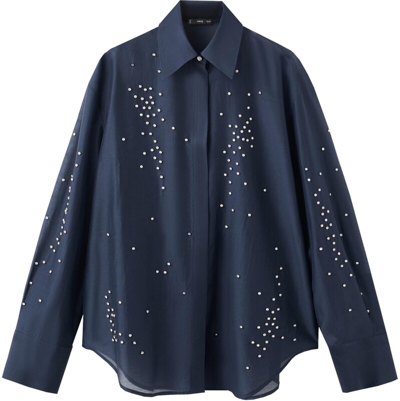 MANGO Halenka Smokey námořnická modř 113741626