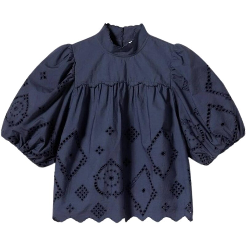 Noella Tričko N-Marilyn Blouse modrá 113741672