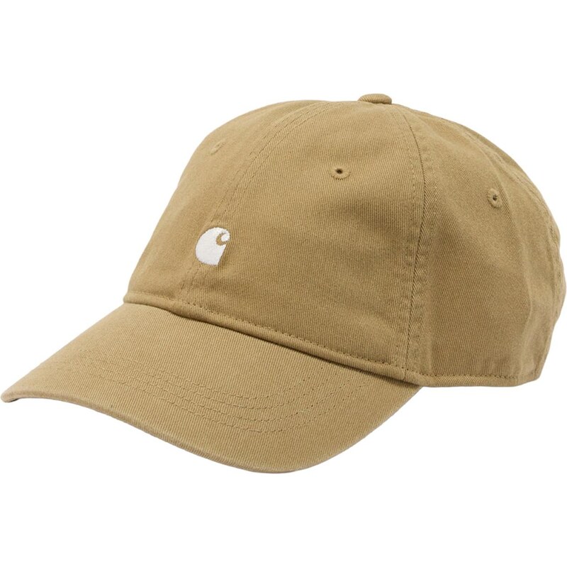 Carhartt WIP Kšiltovka Madison tmavě béžová / bílá