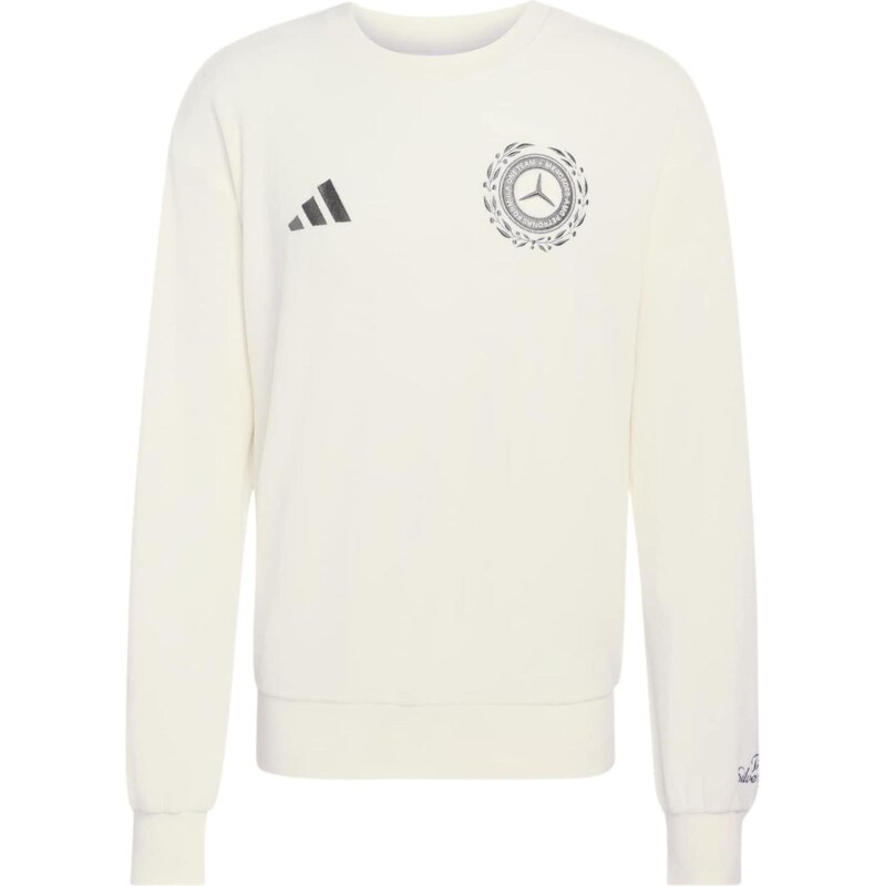 ADIDAS SPORTSWEAR Sportovní mikina 'MER SA' tmavě šedá / bílá