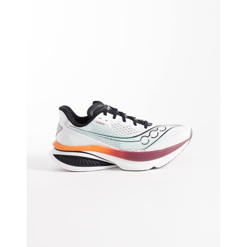 Saucony Endorphin Azura running trainers in white and crimson-Multi 113745754