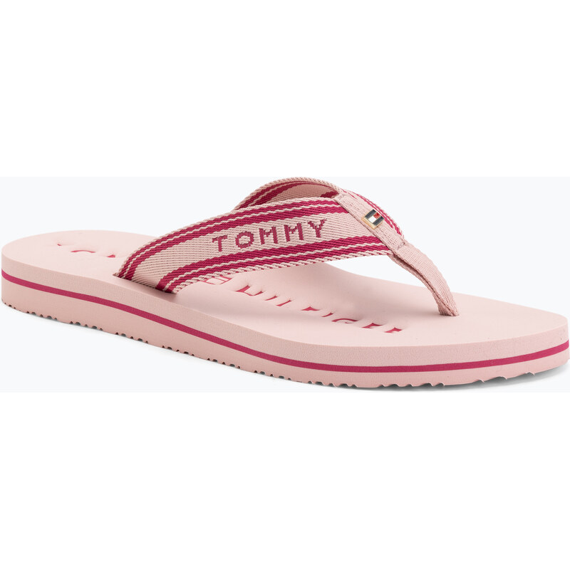 Dámské žabky Tommy Hilfiger Webbing Summer Sandal foggy pink