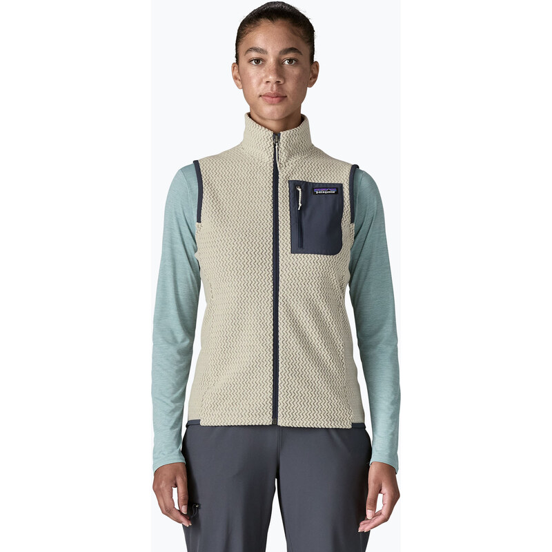Dámská vesta Patagonia R1 Air wool white