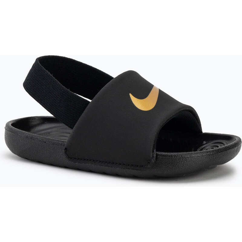Dětské nazouváky Nike Coffee black/metallic gold