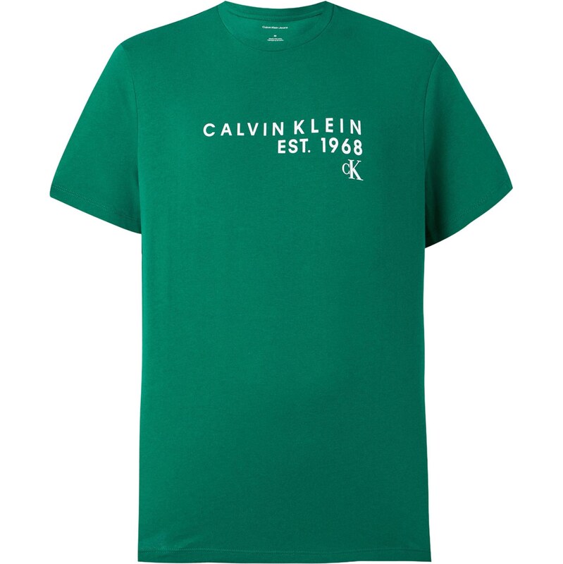 Calvin Klein Jeans Tričko rákos / bílá