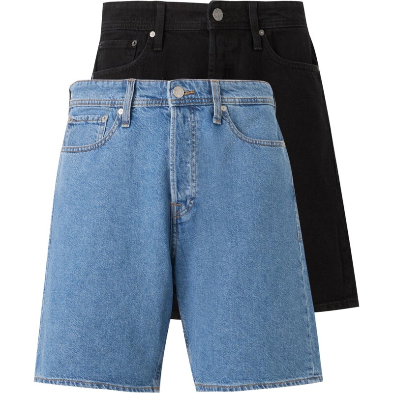 JACK & JONES Džíny JJITONY JJORG modrá džínovina / černá