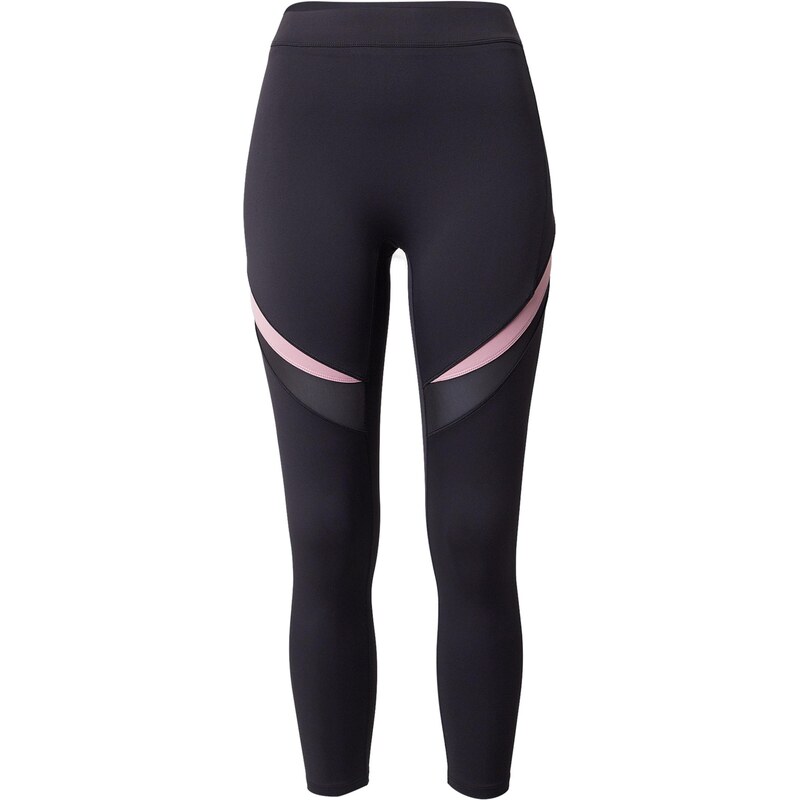 Reebok Sportovní kalhoty LUX růžová / černá