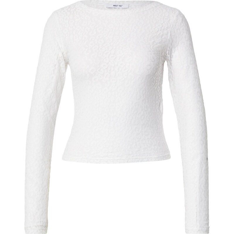 ABOUT YOU Tričko Charleen offwhite