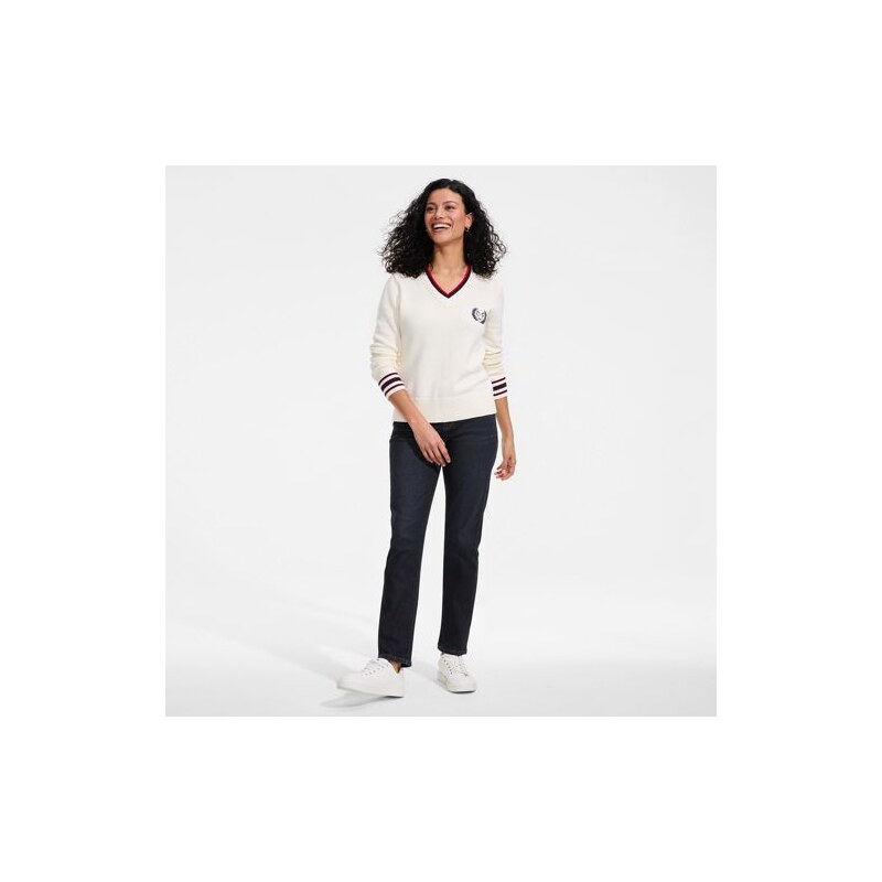 Straight Leg All-Day Coolmax Stretch Denim Jeans, Women, size: 10, 115262074