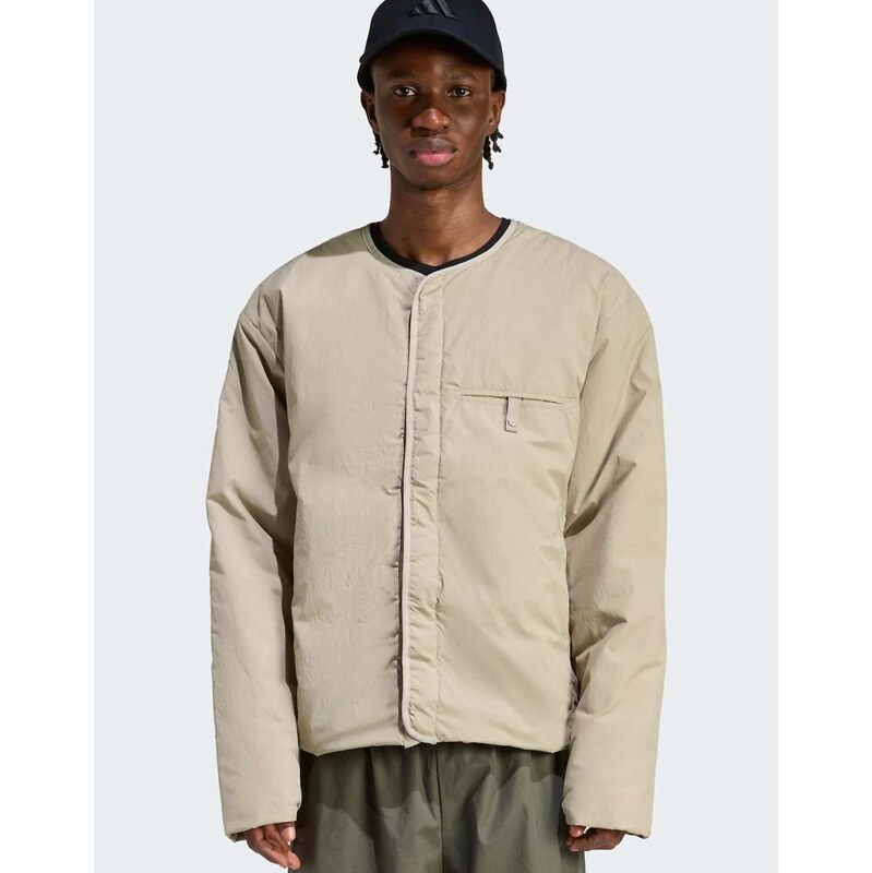 adidas performance All szn liner jacket in wonder cargo-Neutral