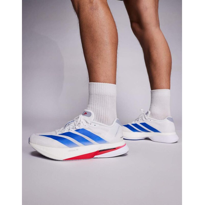 adidas performance adidas Running Boston 13 trainers in blue red