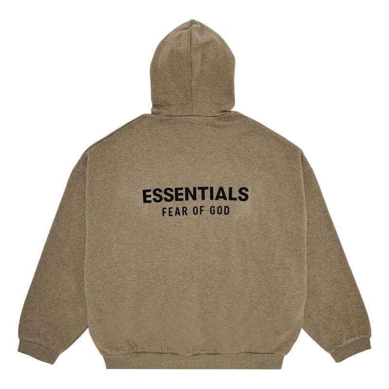 Fear of God Essentials Fleece Hoodie II Heather Grey