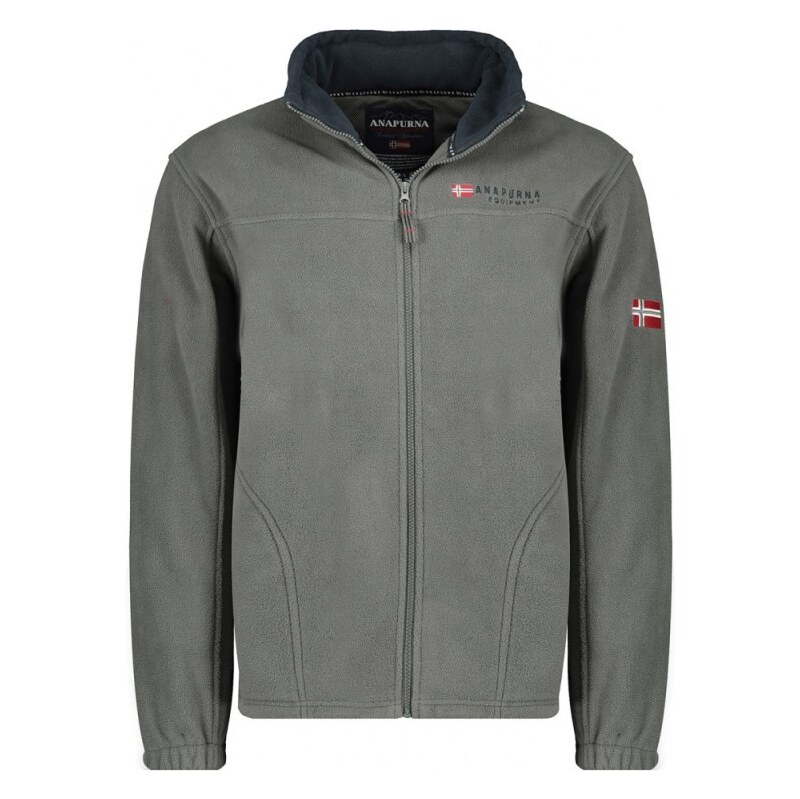 GEOGRAPHICAL NORWAY ANAPURNA fleecová mikina pánská URANIUM s