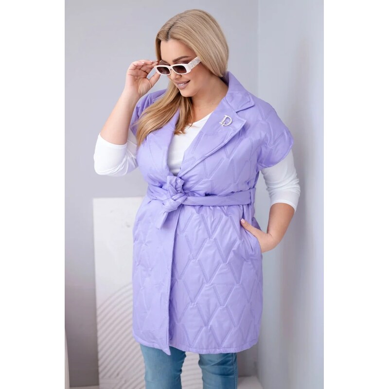 Kesi Dámská vesta Plus Size 5698