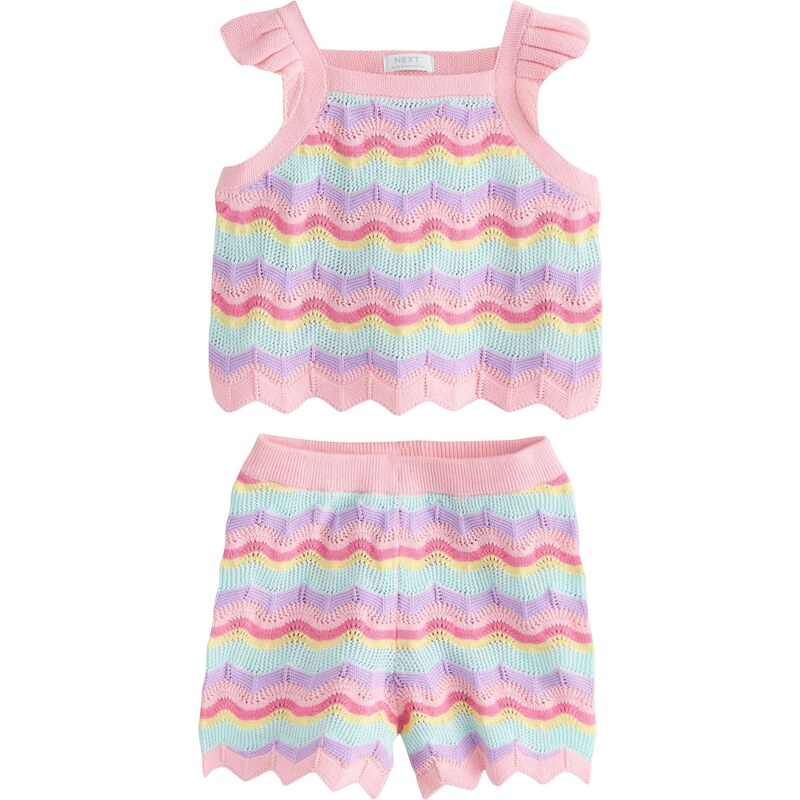 Next Sada tyrkysová / žlutá / světle fialová / pink / růžová