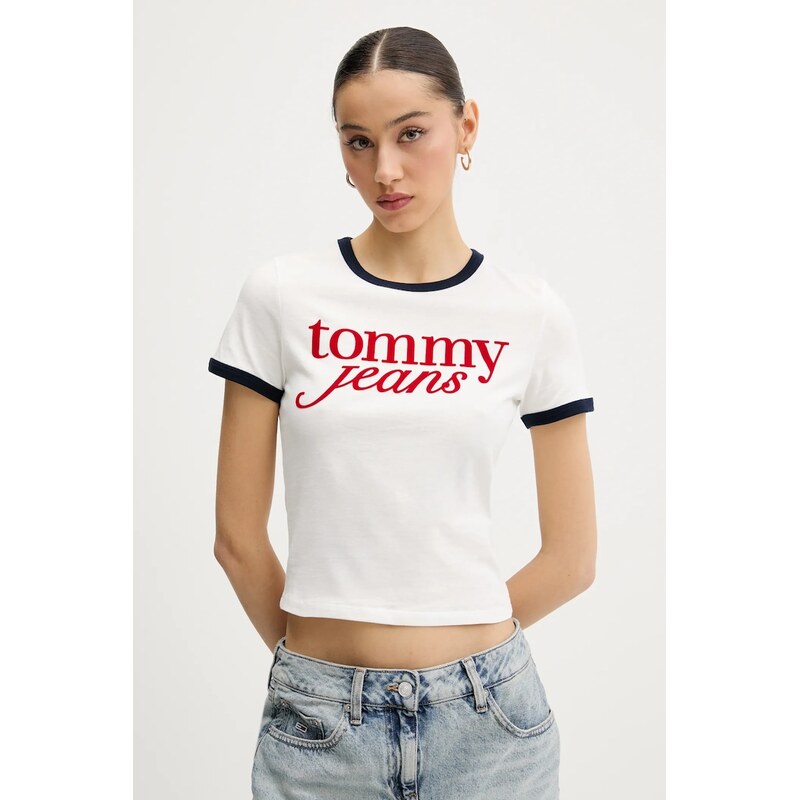 Tommy Jeans Bavlněné tričko