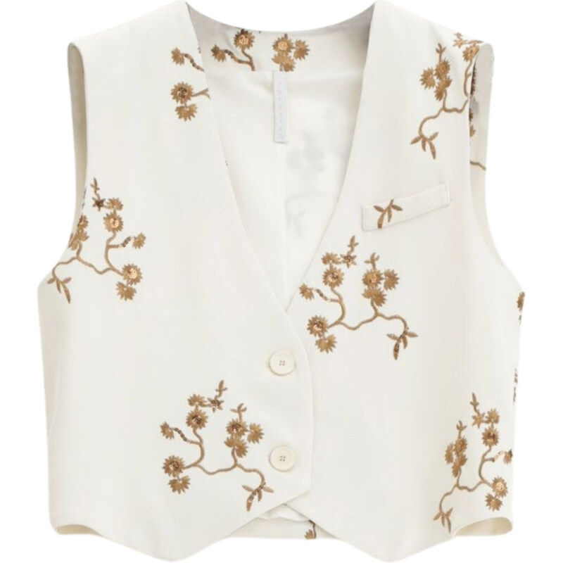 IMPERIAL Floral White vesta