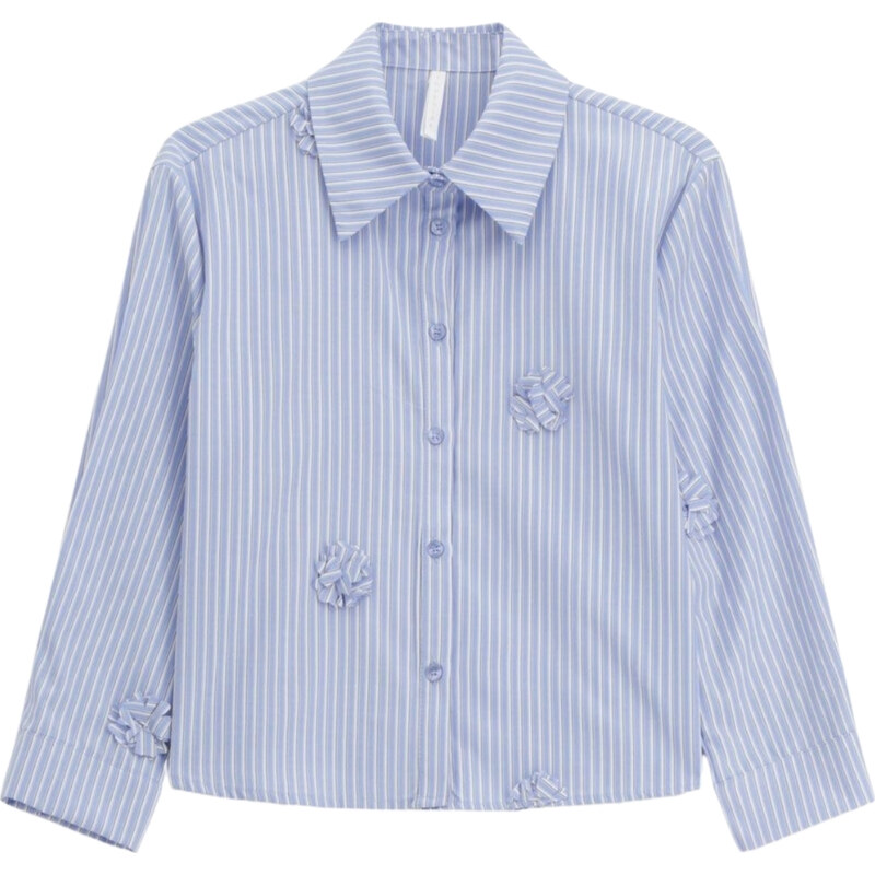 IMPERIAL Striped Blue košile 113357143