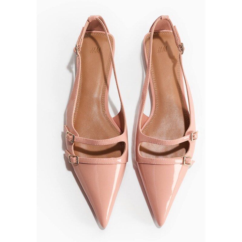 H&M - Lakované střevíčky - oranžová 113764825