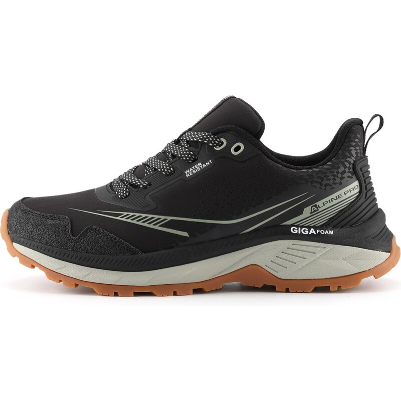 Outdoorová obuv s giga boom ALPINE PRO MODORE černá