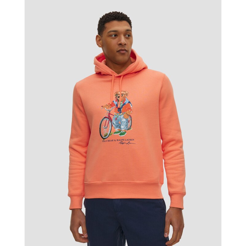 Pánská Mikina Polo Ralph Lauren V Oranžové Barvě