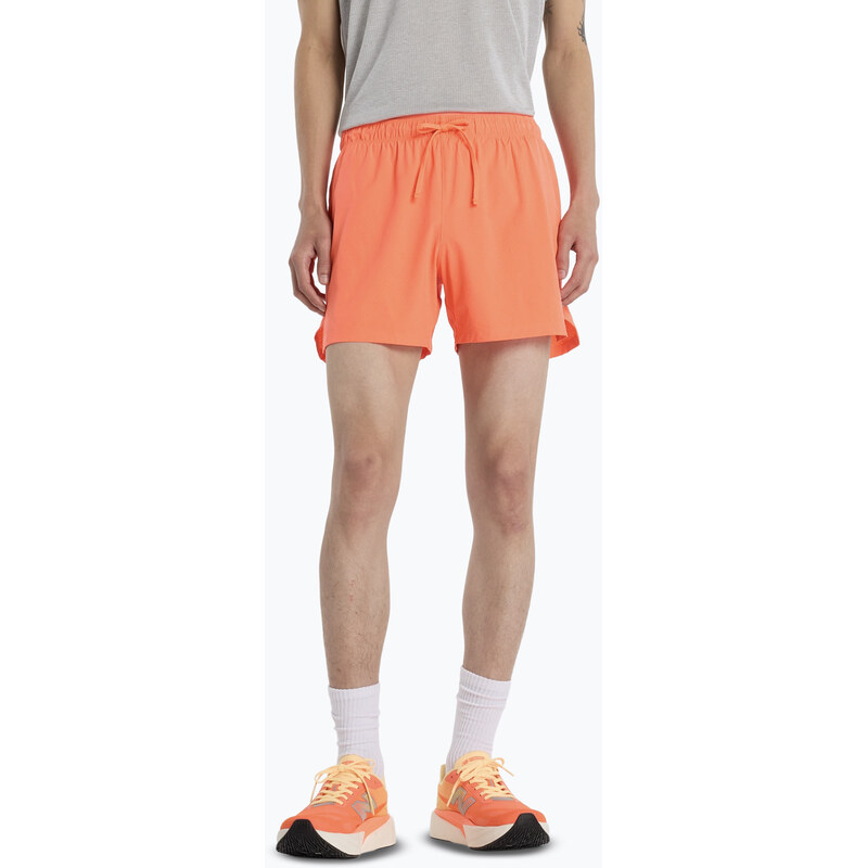 Pánské šortky New Balance RC Seamless 5 tangerine heat
