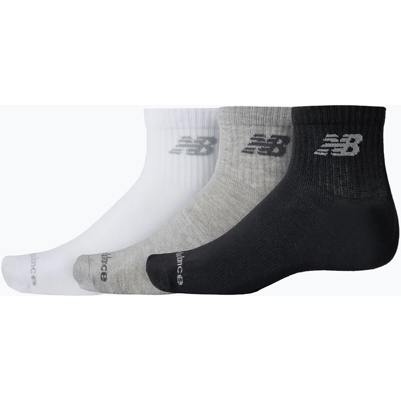 Ponožky New Balance Performance Basic Ankle 3 pairs white/silver