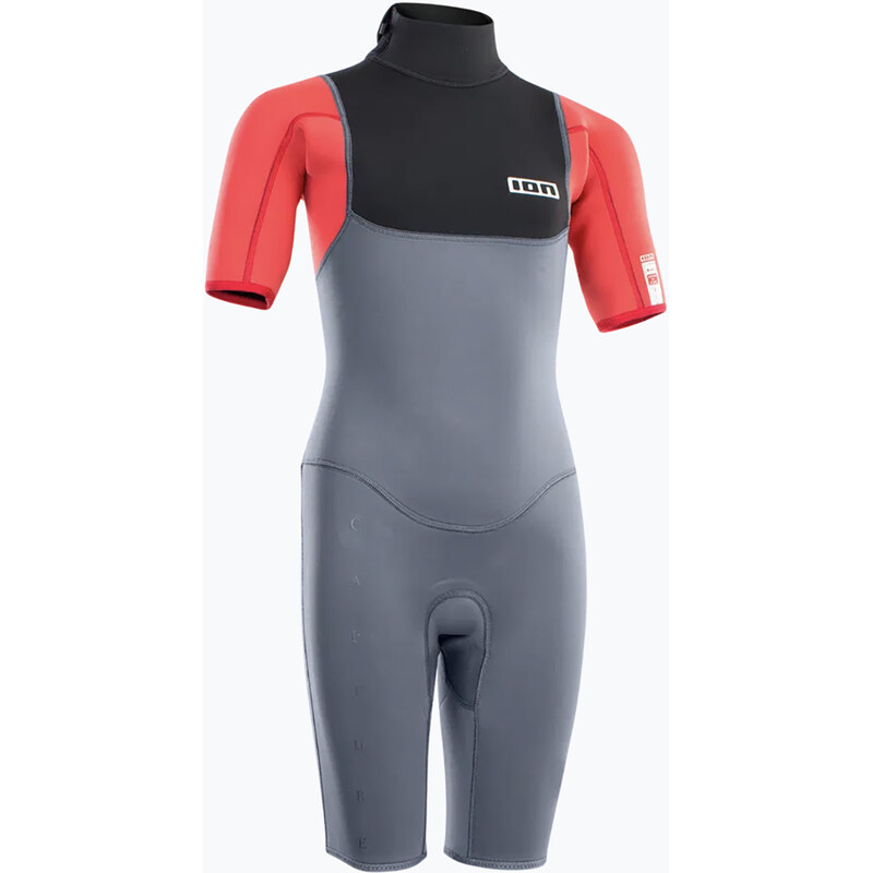 Dětský plavecký neopren ION Capture 2/2 Shorty Back Zip Jr steel