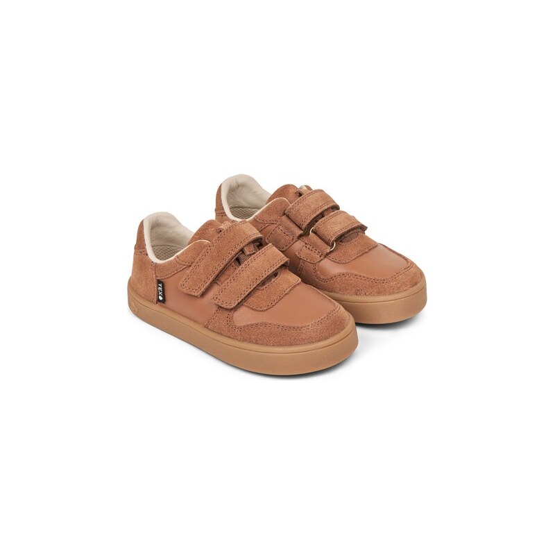 Bundgaard COREY celoroční nízké barefoot boty Cognac