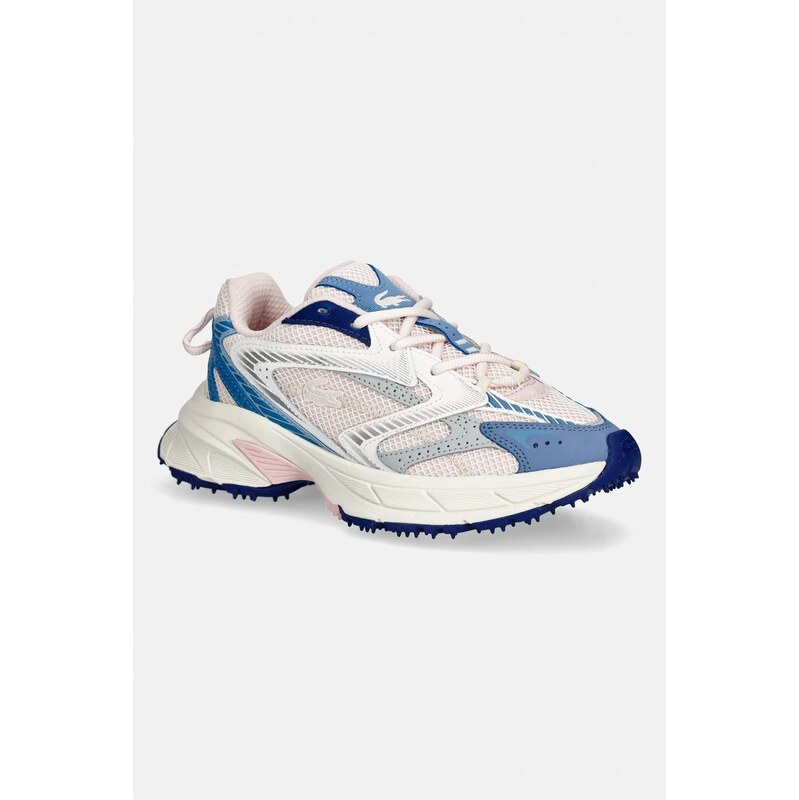 Lacoste L003 Neo Shot Sneakers Bleu Blanc Pink Story sneakers boty dámské