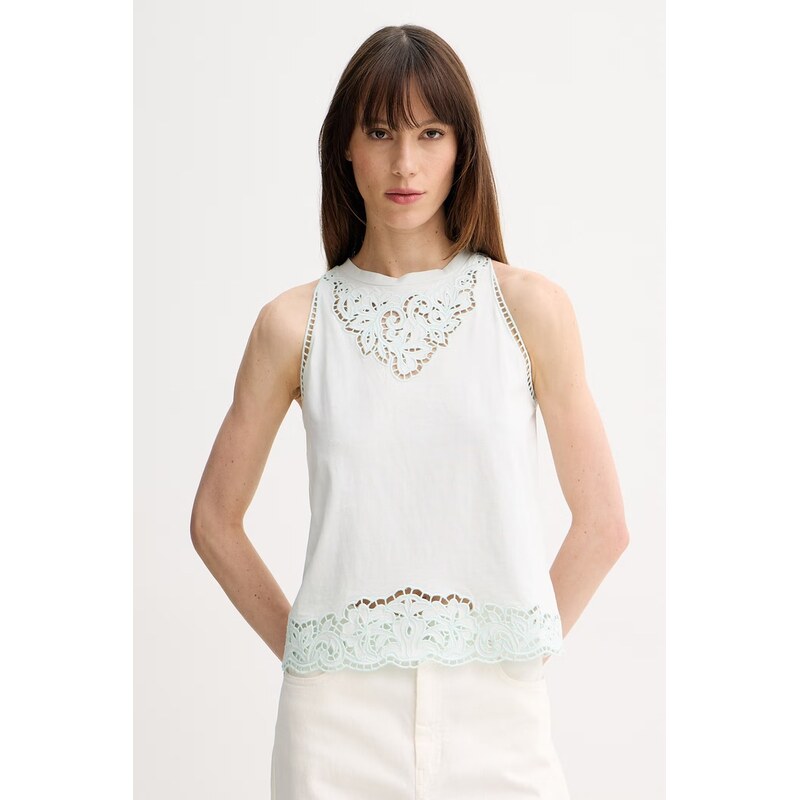 Bavlněný top Twinset 113879191