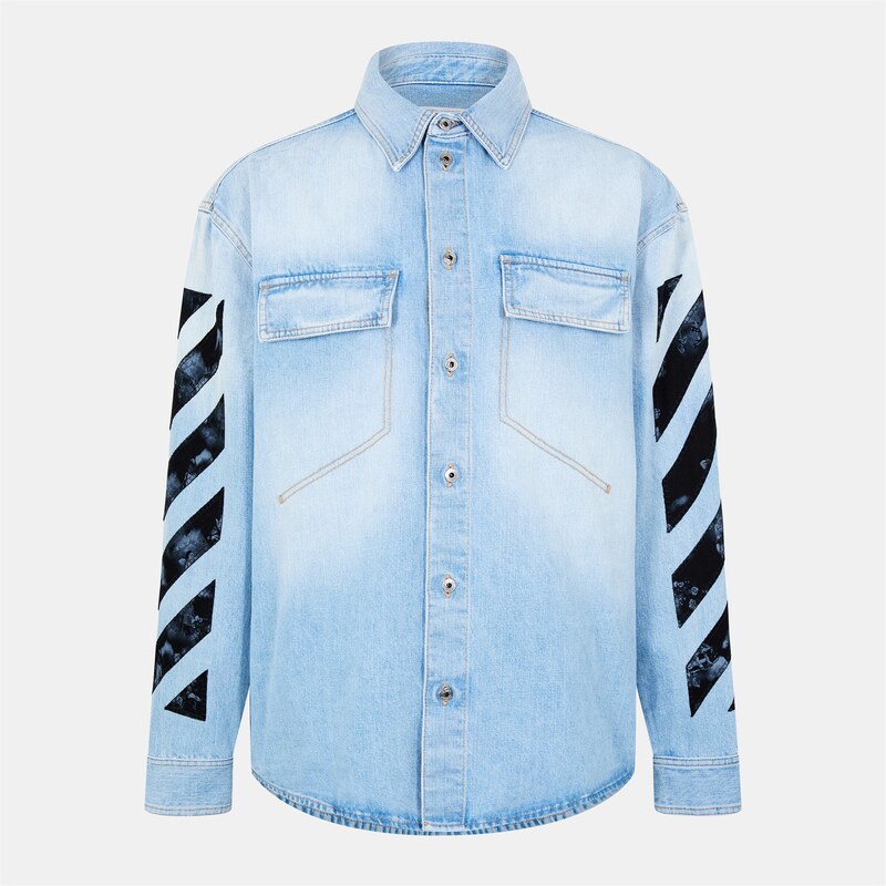 Košile OFF WHITE Navy Blue 2541987