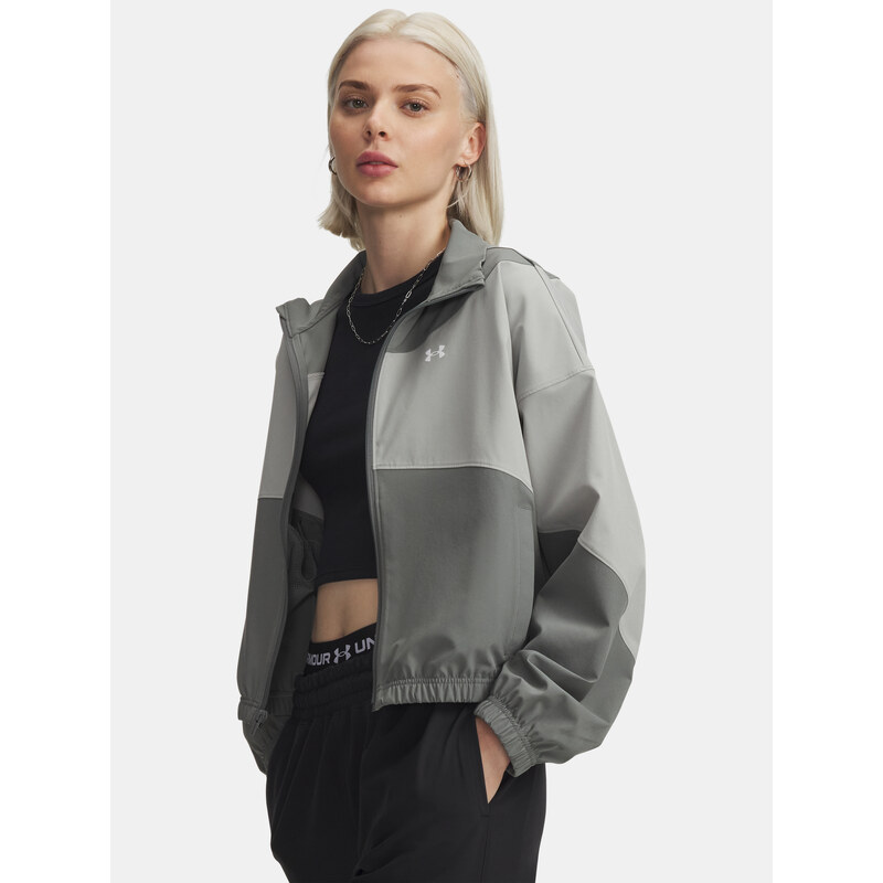 Dámská bunda Under Armour UA Rival Woven - zelená