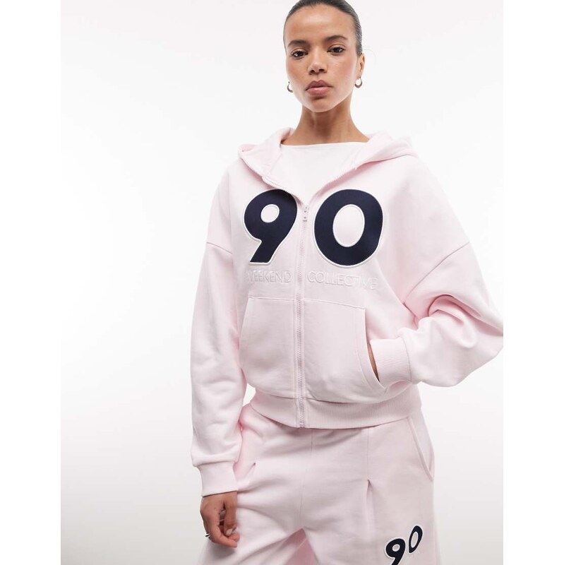 ASOS Weekend Collective Weekend Collective co-ord oversized hoodie 113880443