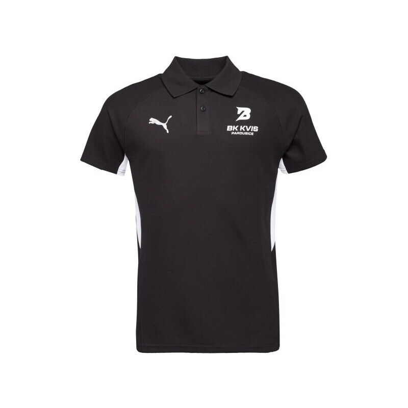 Puma TEAMEVOSTRIPE POLO - BK KVIS PARDUBICE Pánské polo triko