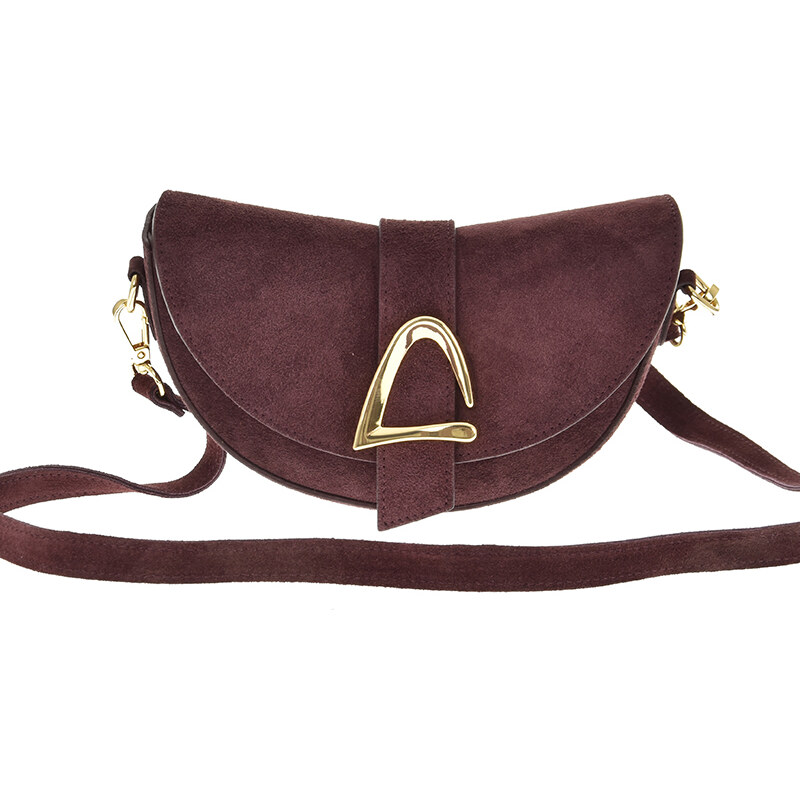 Laura Biaggi kožená crossbody kabelka TS04-534