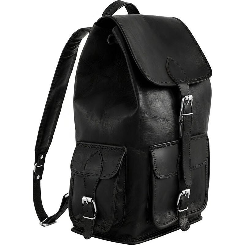 Glara leather Velký kožený batoh – Silent Voyager 114813706