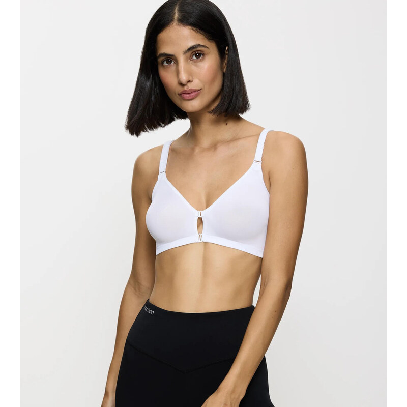 Dámská sportovní podprsenka Triaction Fitness F - WHITE - bílá