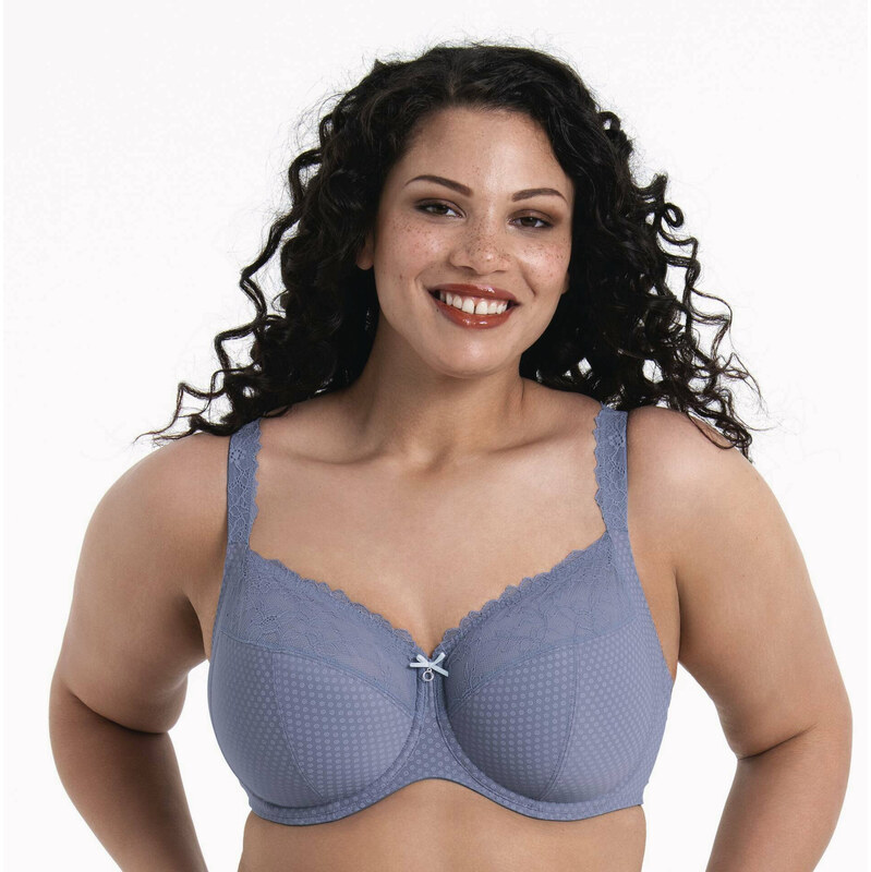 Eloise podprsenka s kosticí Full Cup 5295 medium blue - RosaFaia 113882777