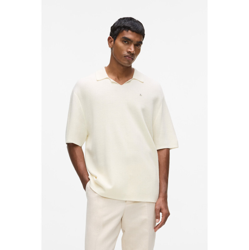 SVETR KARL LAGERFELD KNITTED BOXY KL TOP