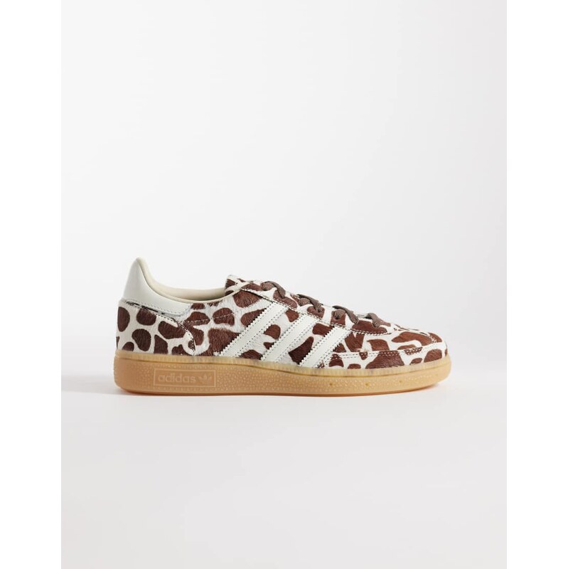 adidas Originals Handball Spezial trainers in giraffe print
