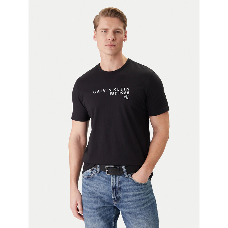 Calvin Klein pánské černé tričko