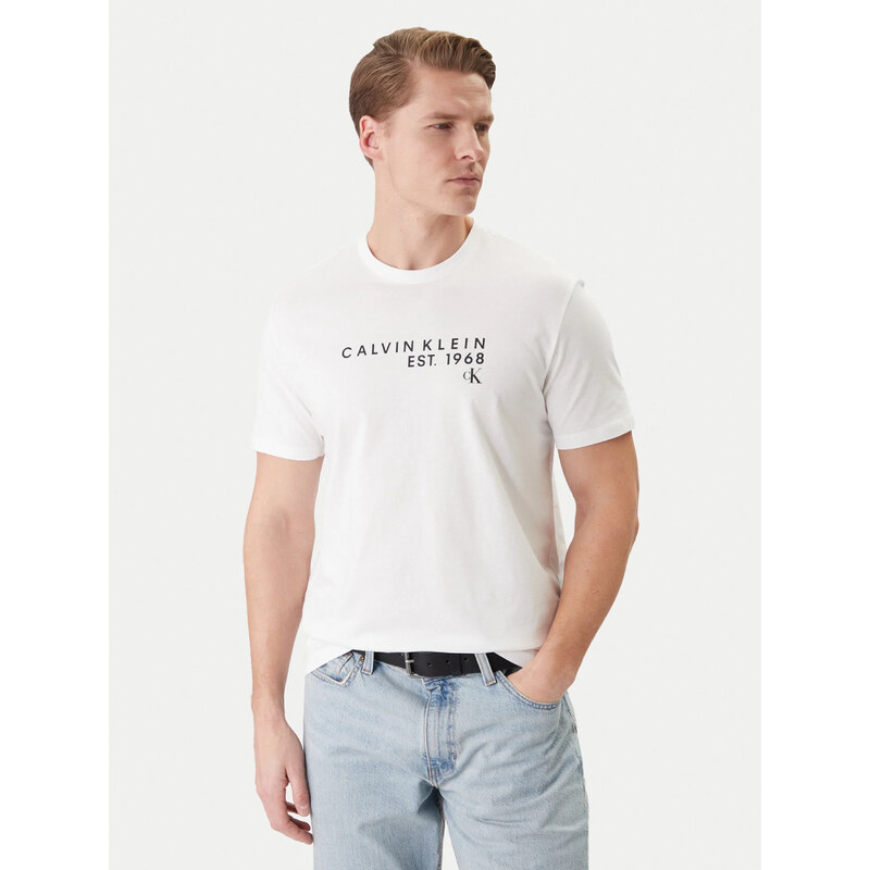 Calvin Klein pánské bílé tričko