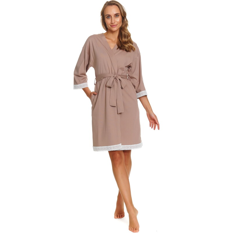 Dámský župan DOCTOR NAP SWW.7461 BEIGE