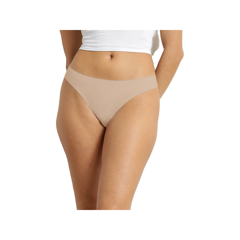 Dámská bezešvá tanga INVISIBLE THONG - BELLINDA - tělová