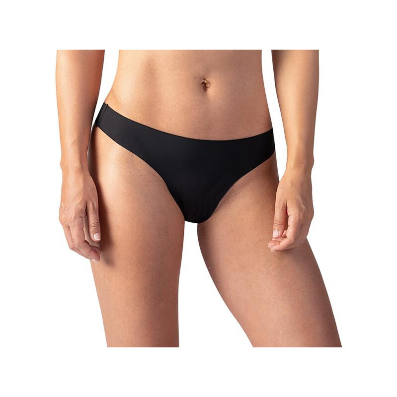 Dámská bezešvá tanga INVISIBLE THONG - BELLINDA - černá